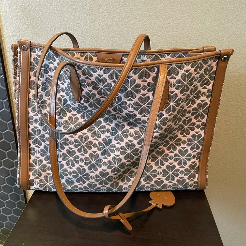 Kate Spade Jacquard Market Tote Large
